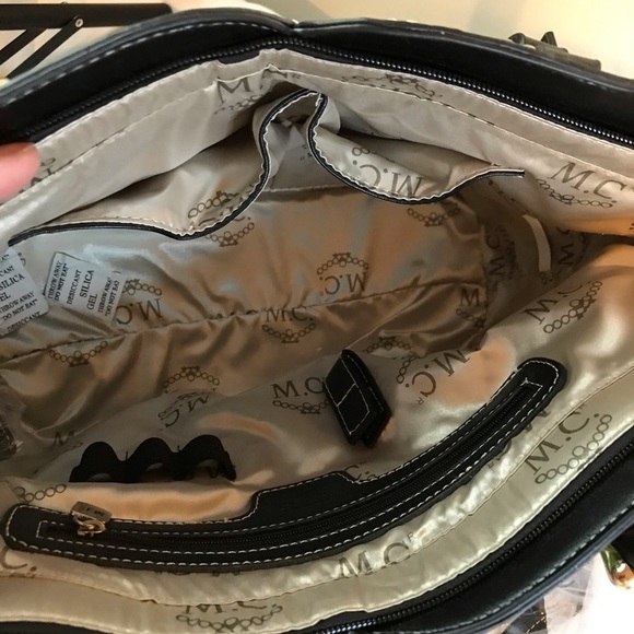 🌙🔥3xHP🔥 NWT ONE OF A KIND BEAUTIFUL LEATHER&HAND PAINTED PURSE-WEARABLE ART! - Picture 6 of 13